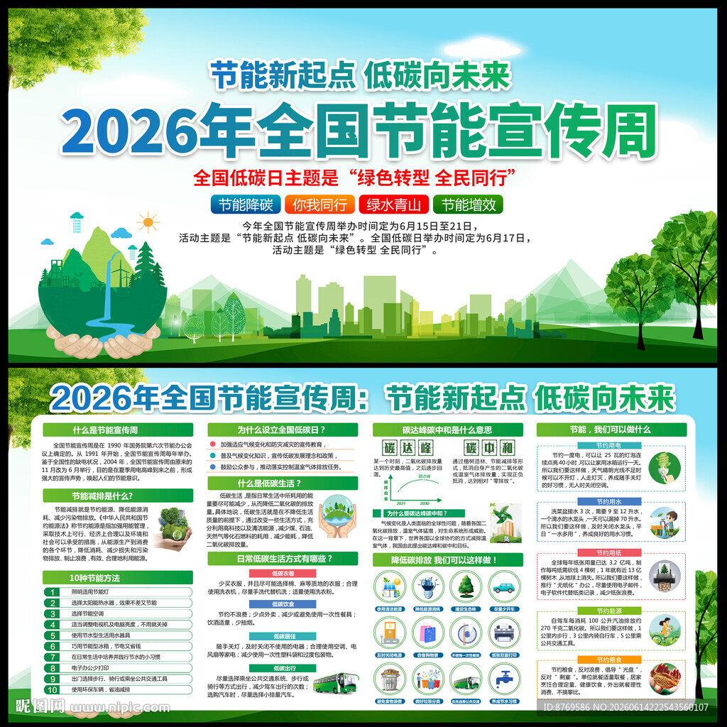 2026年全国节能宣传周