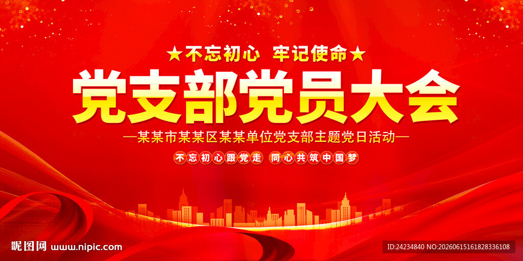 党支部党员大会