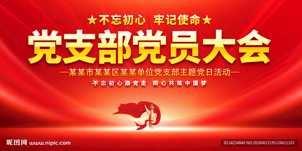 党支部党员大会