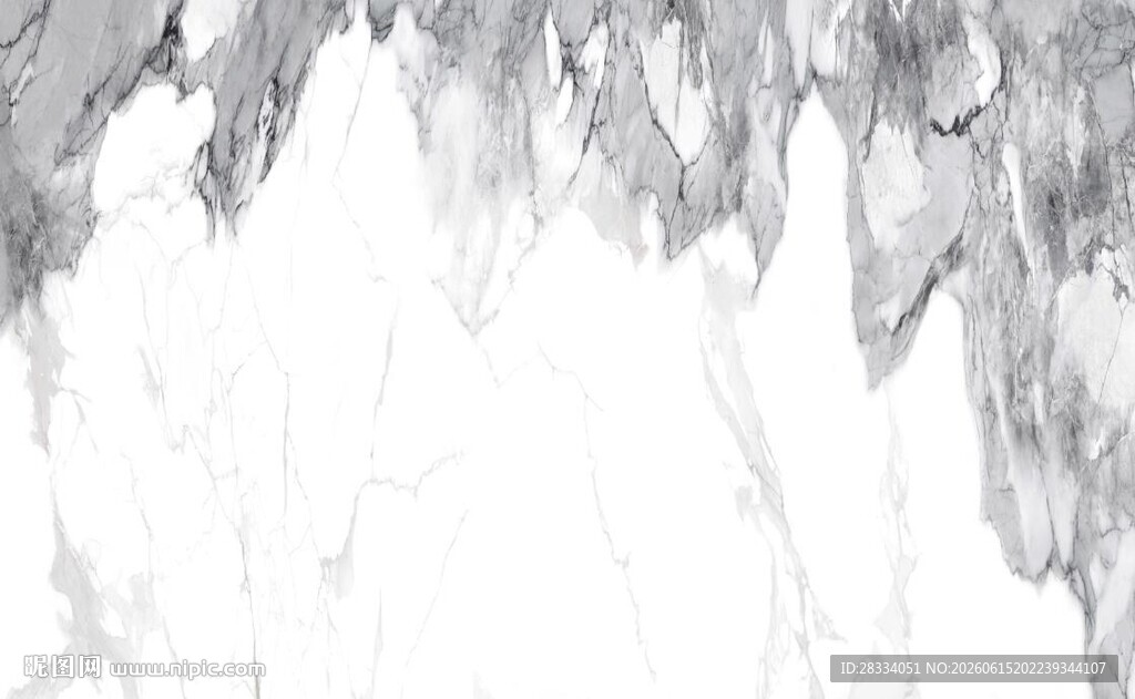 黑白水墨风大理石石纹
