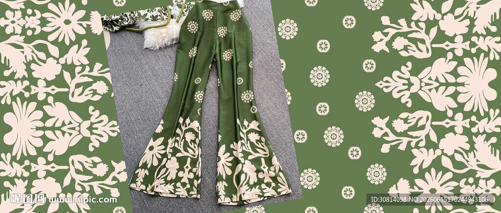 定位花朵