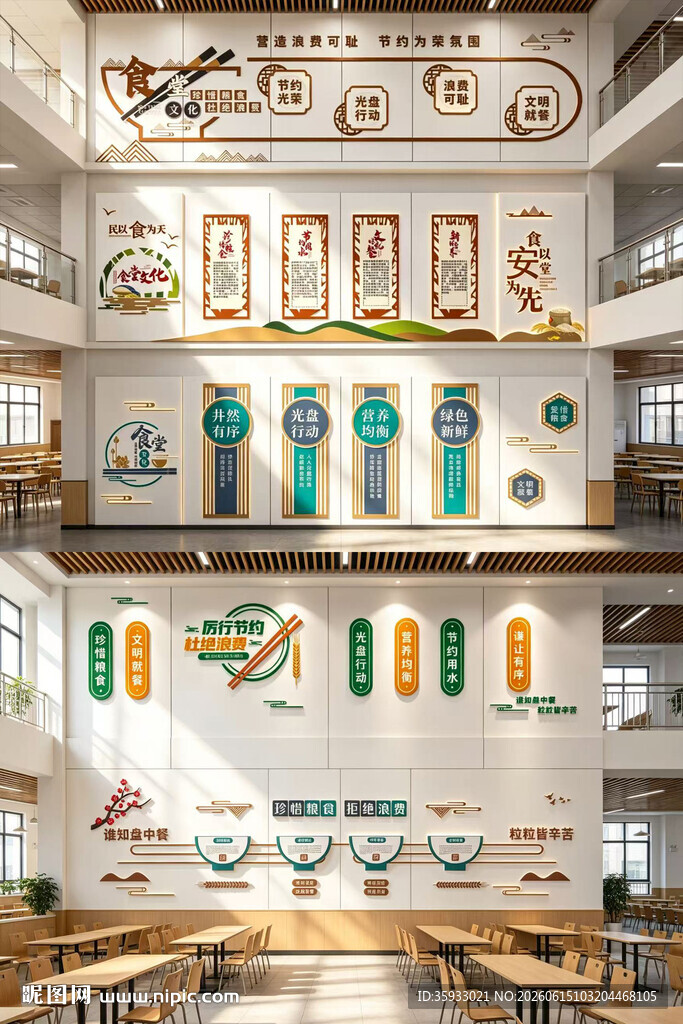 食堂文化墙