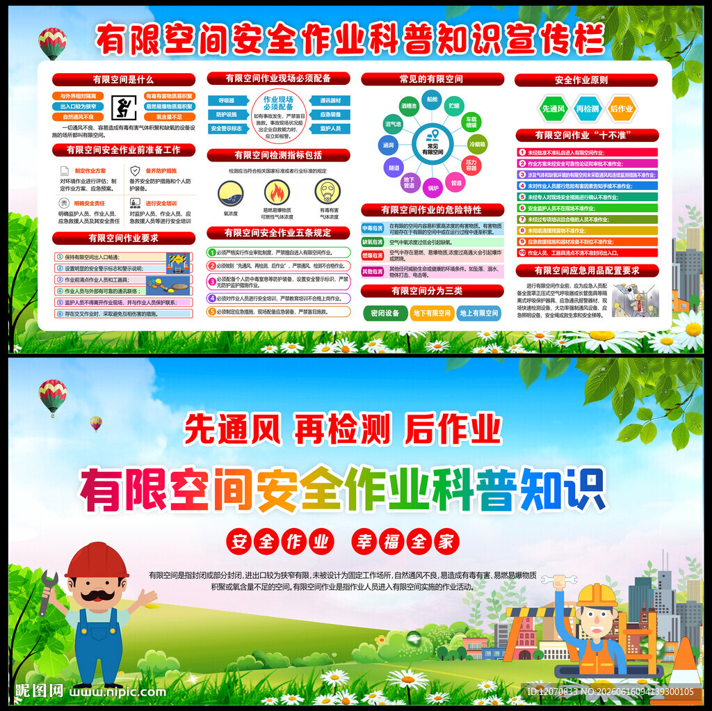 有限空间宣传单