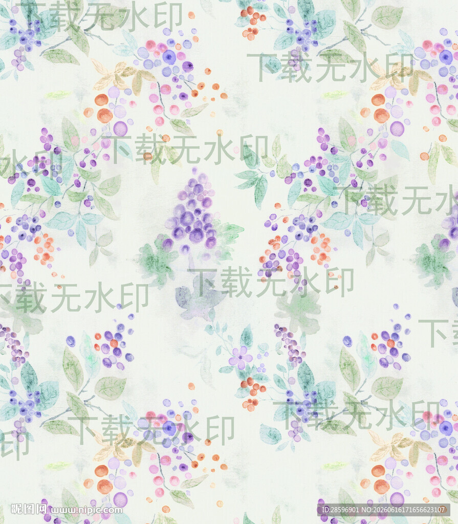 花卉图案背景