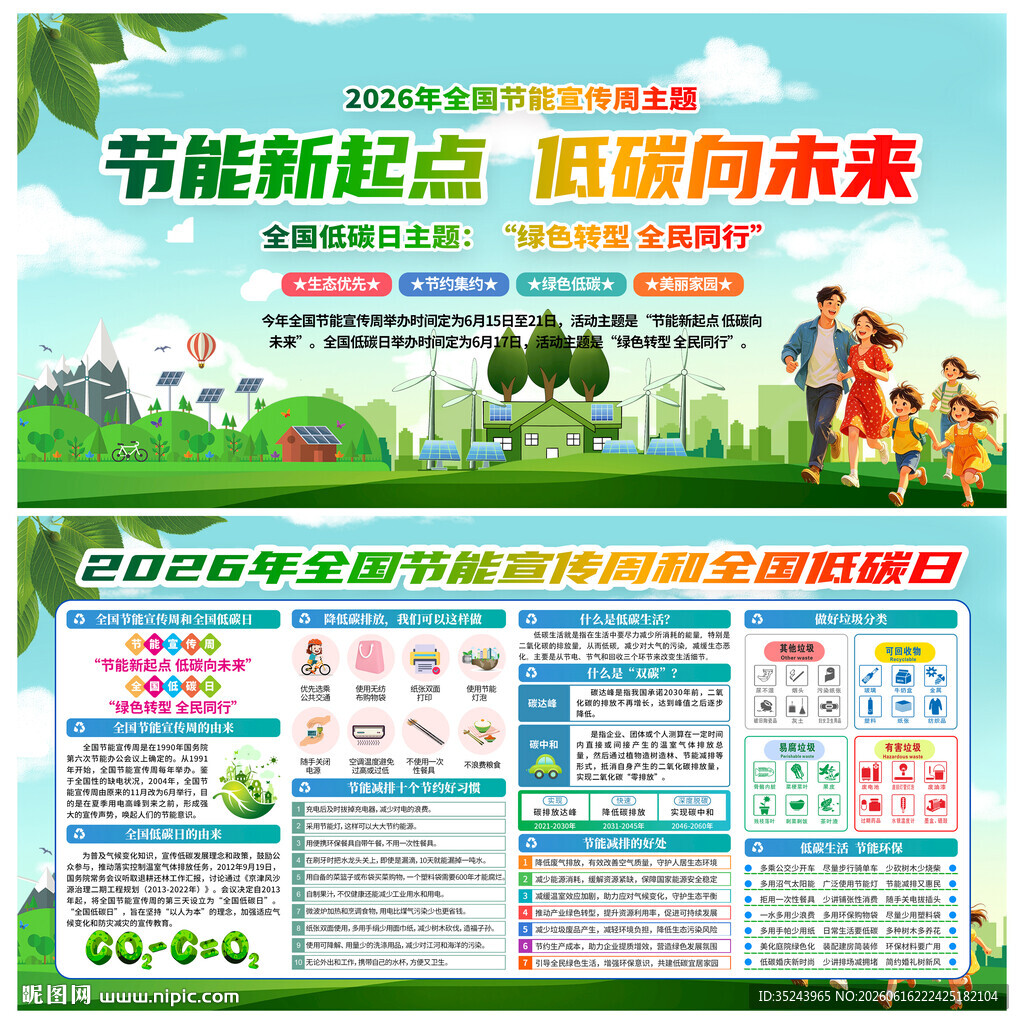 2026年全国节能宣传周