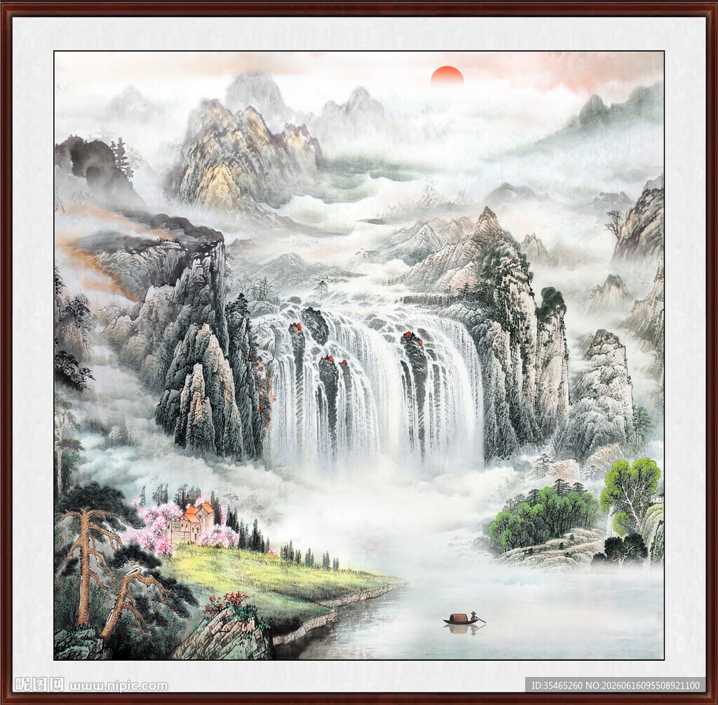 国画山水