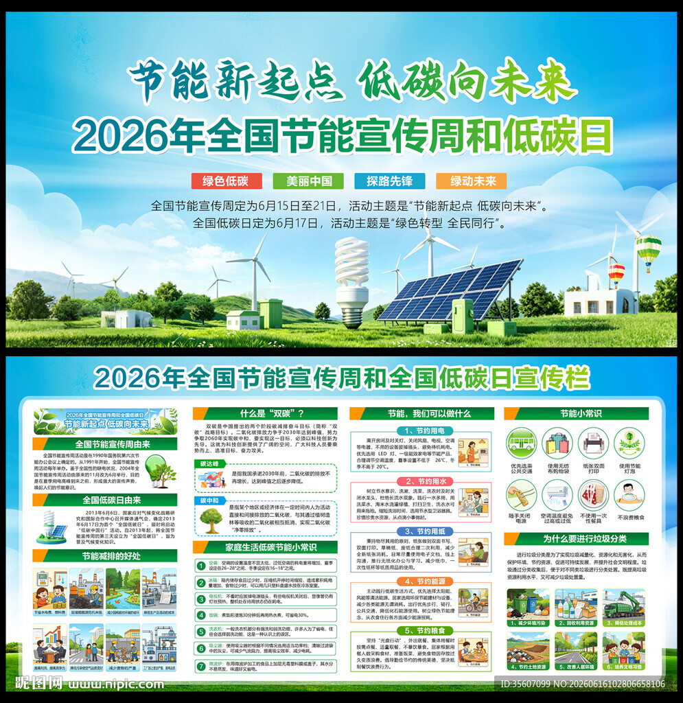 2026年全国节能宣传周