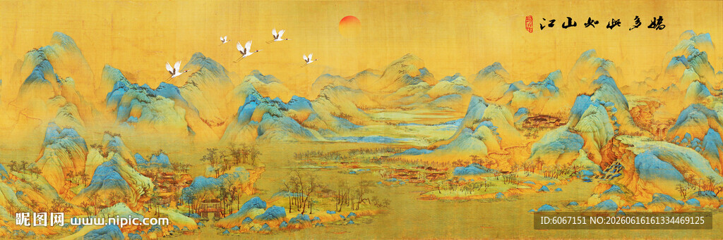 江山如画装饰画