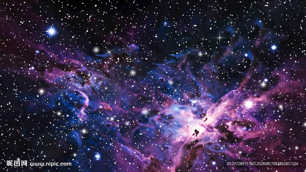 梦幻星空背景