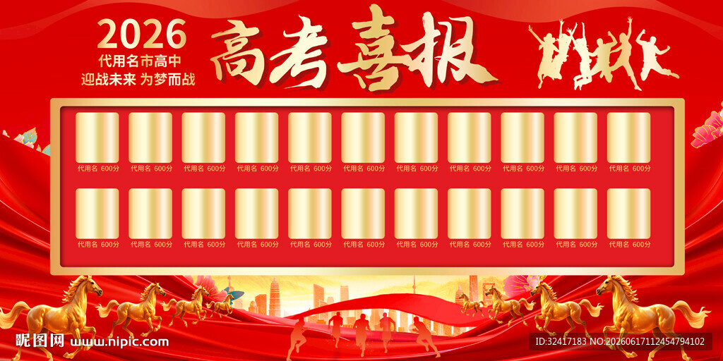 2026高考喜报展示榜