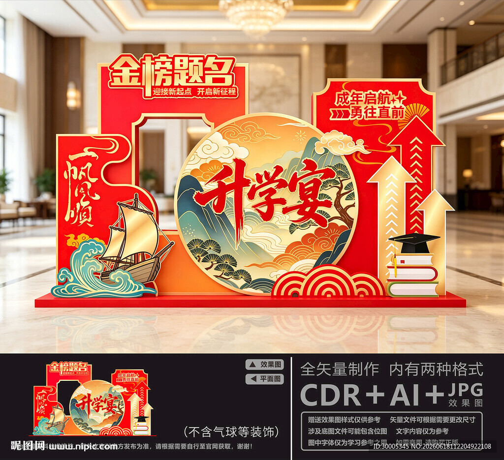 升学宴美陈
