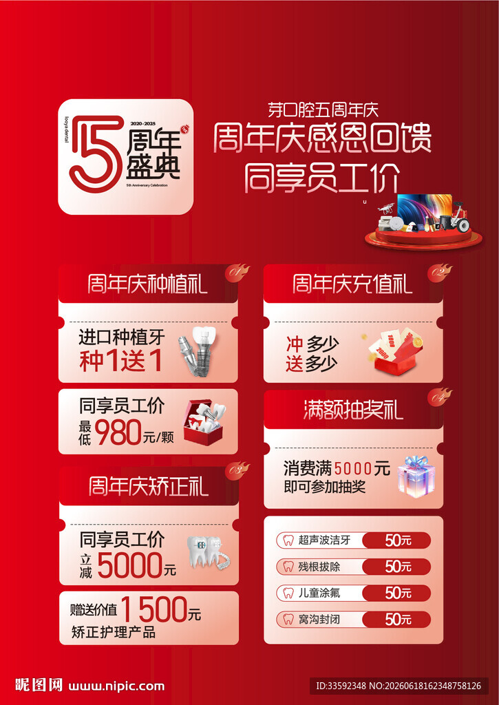 卡项 DM单页