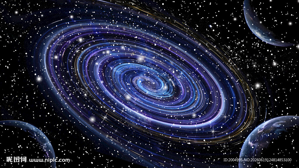 星空旋涡宇宙星球