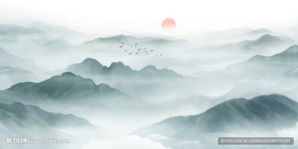 水墨山水
