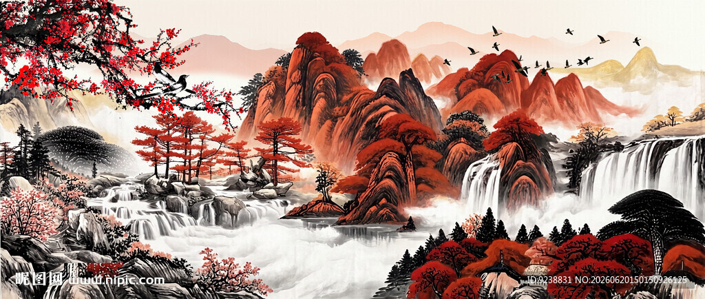 国画山水
