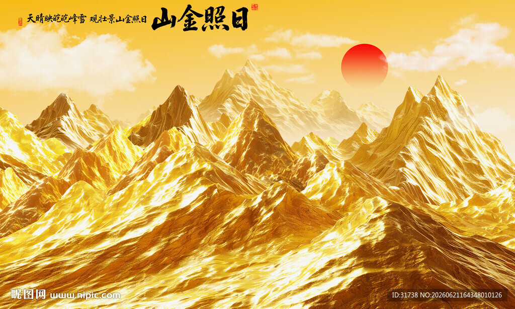 日照金山