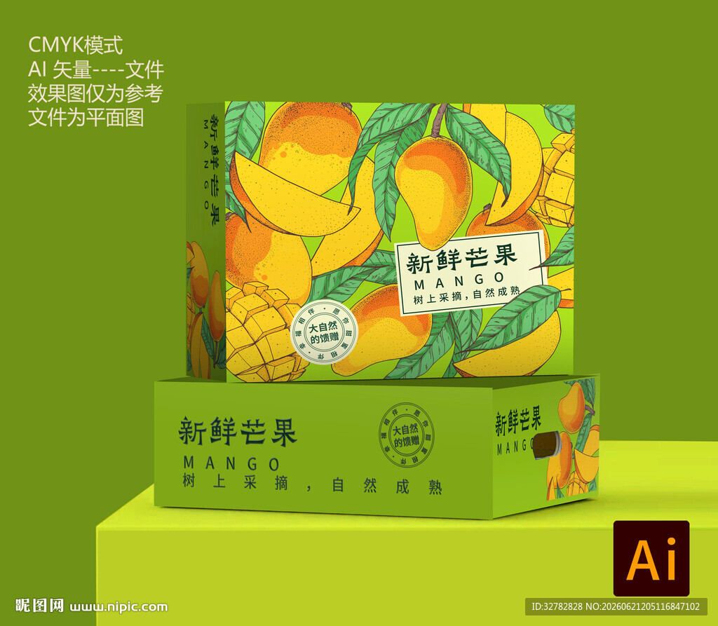 芒果包装 金煌芒礼盒 芒果