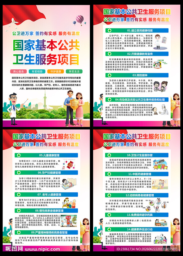 国家基本公共卫生服务项目宣传月