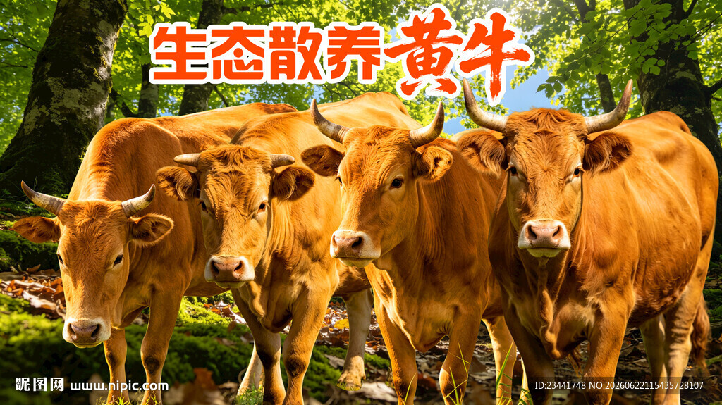 黄牛海报