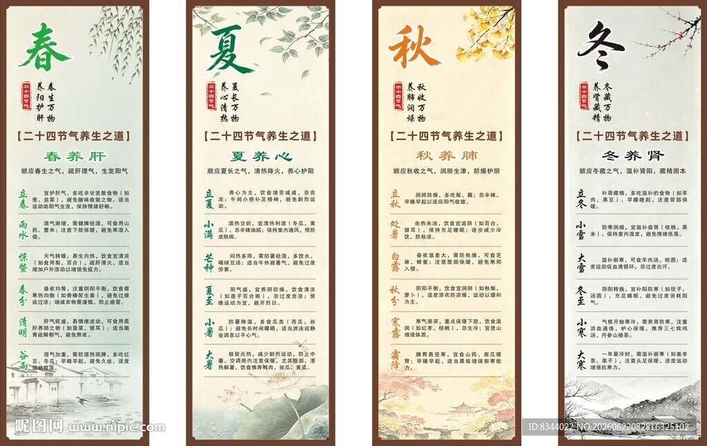 二十四节气养生