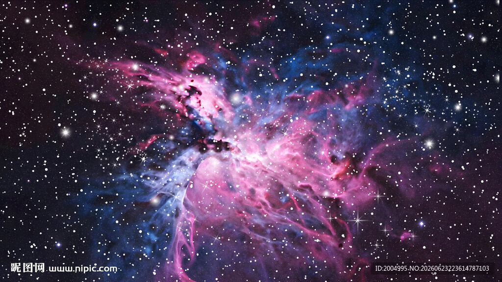 绚丽星云宇宙美丽星空