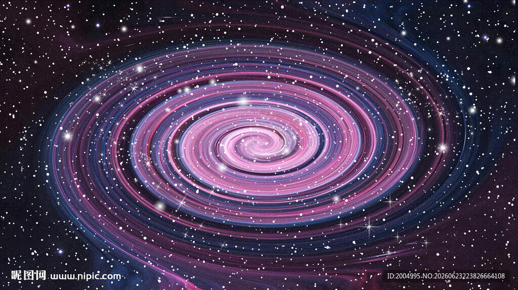 梦幻旋涡星空
