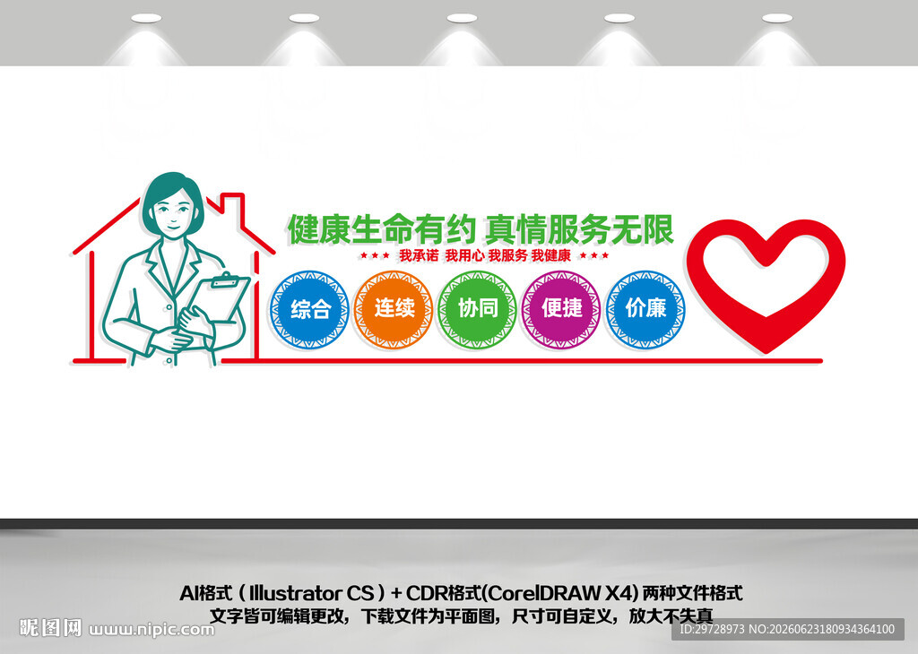 家庭医生文化墙
