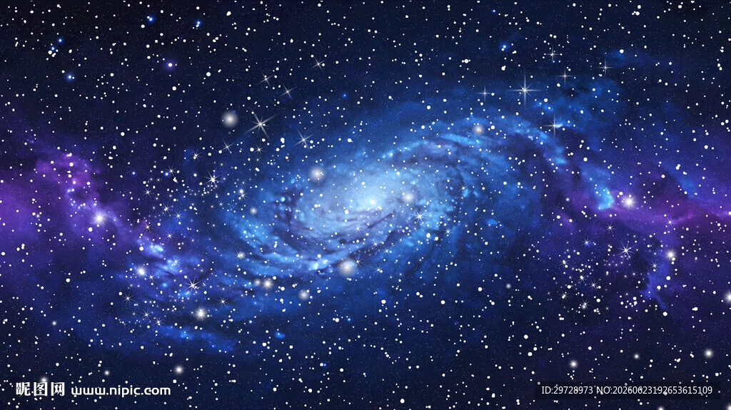 蓝色星空