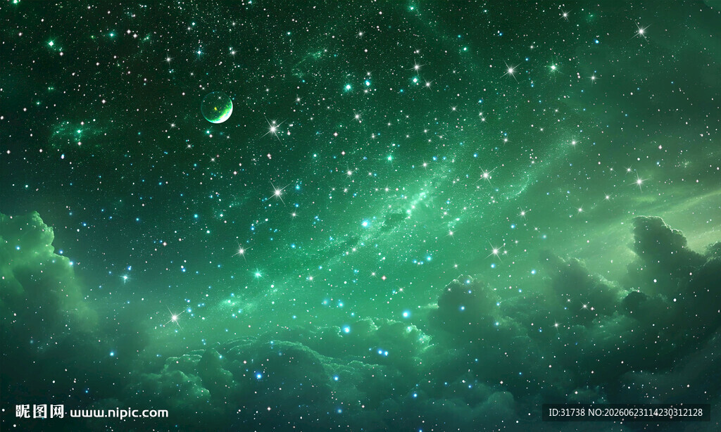 银河宇宙星空背景图