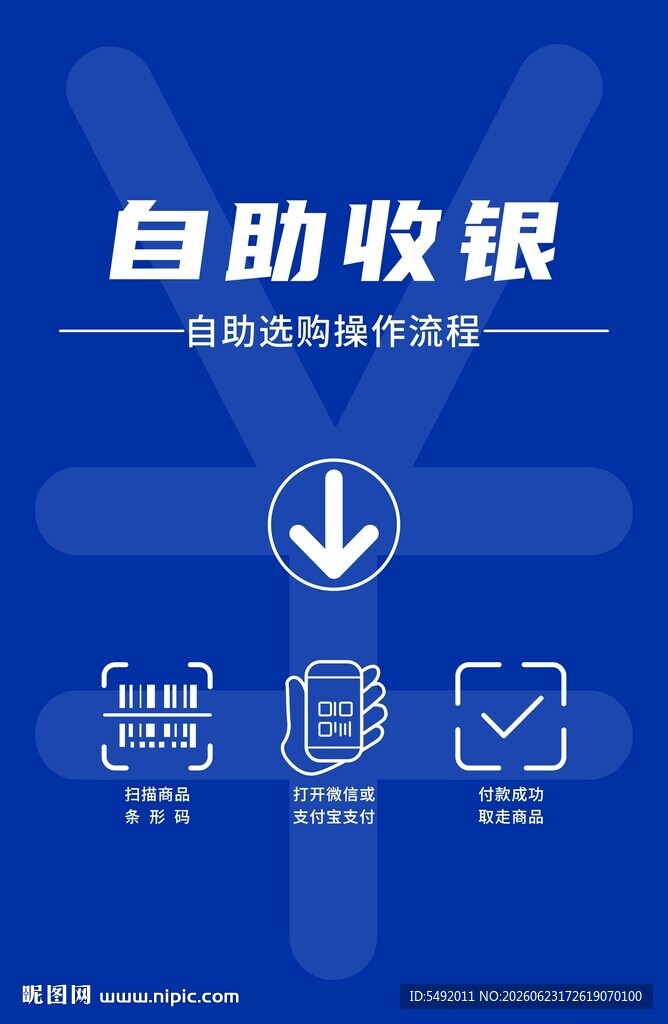 自助收银操作流程指引