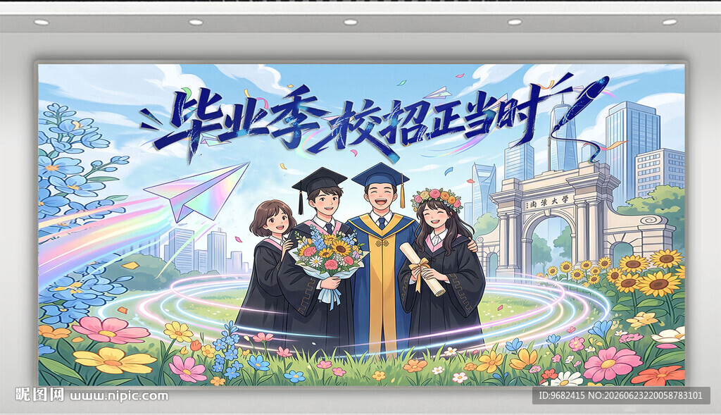 毕业季 招聘海报