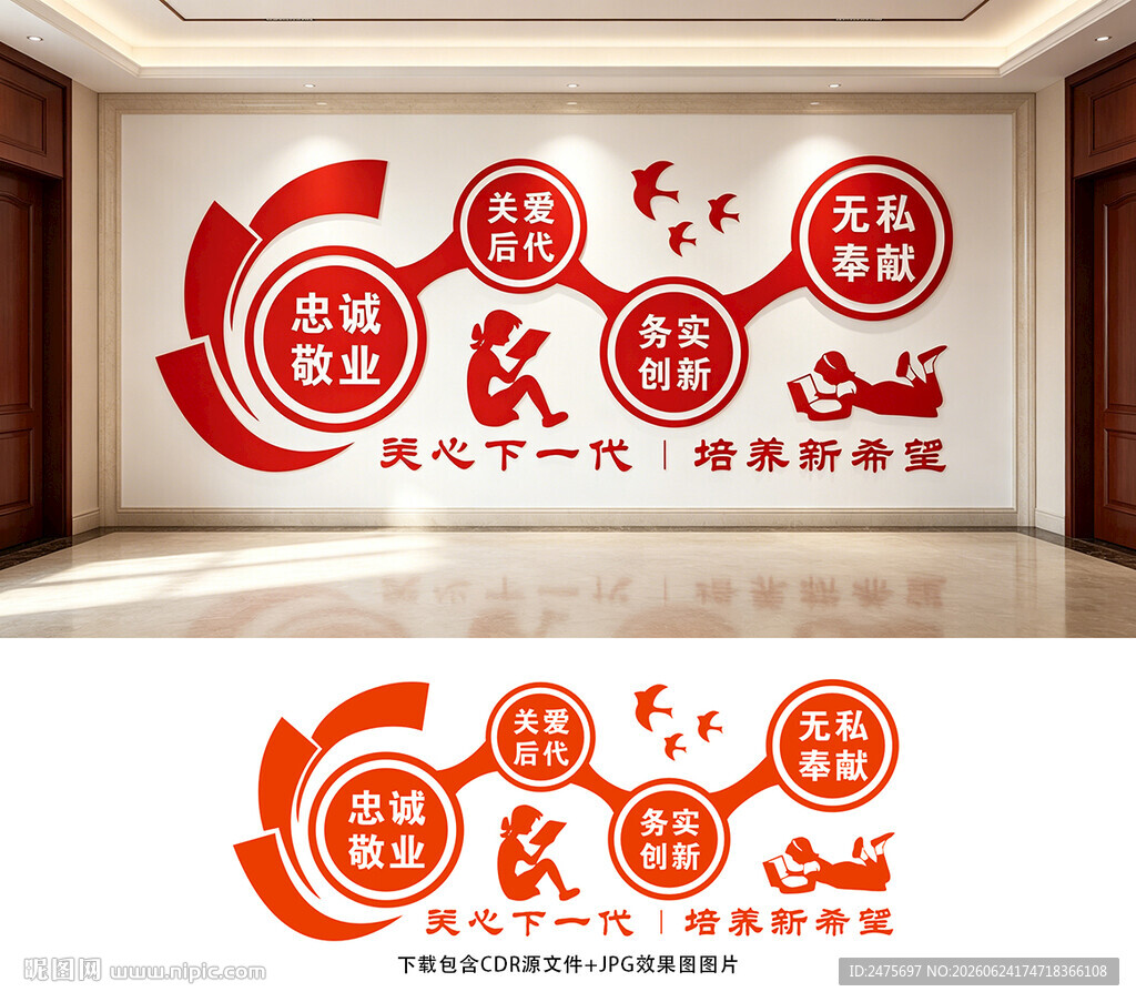 关工委文化墙