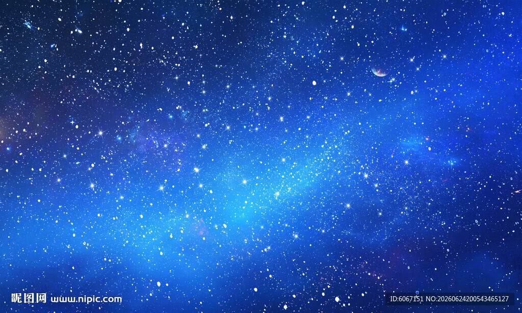 银河宇宙星空背景图