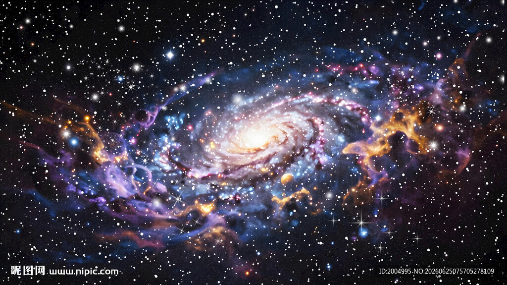 璀璨梦幻星空