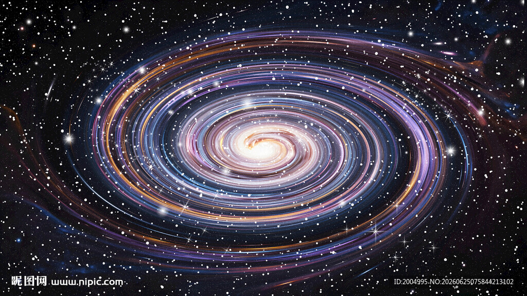 旋涡宇宙星空