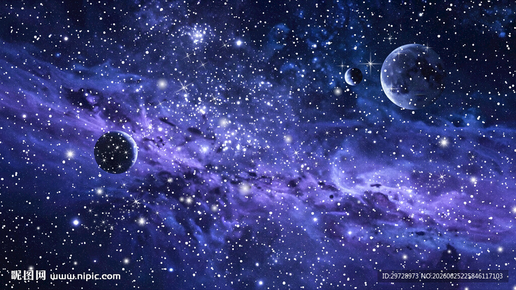 梦幻星空宇宙景象