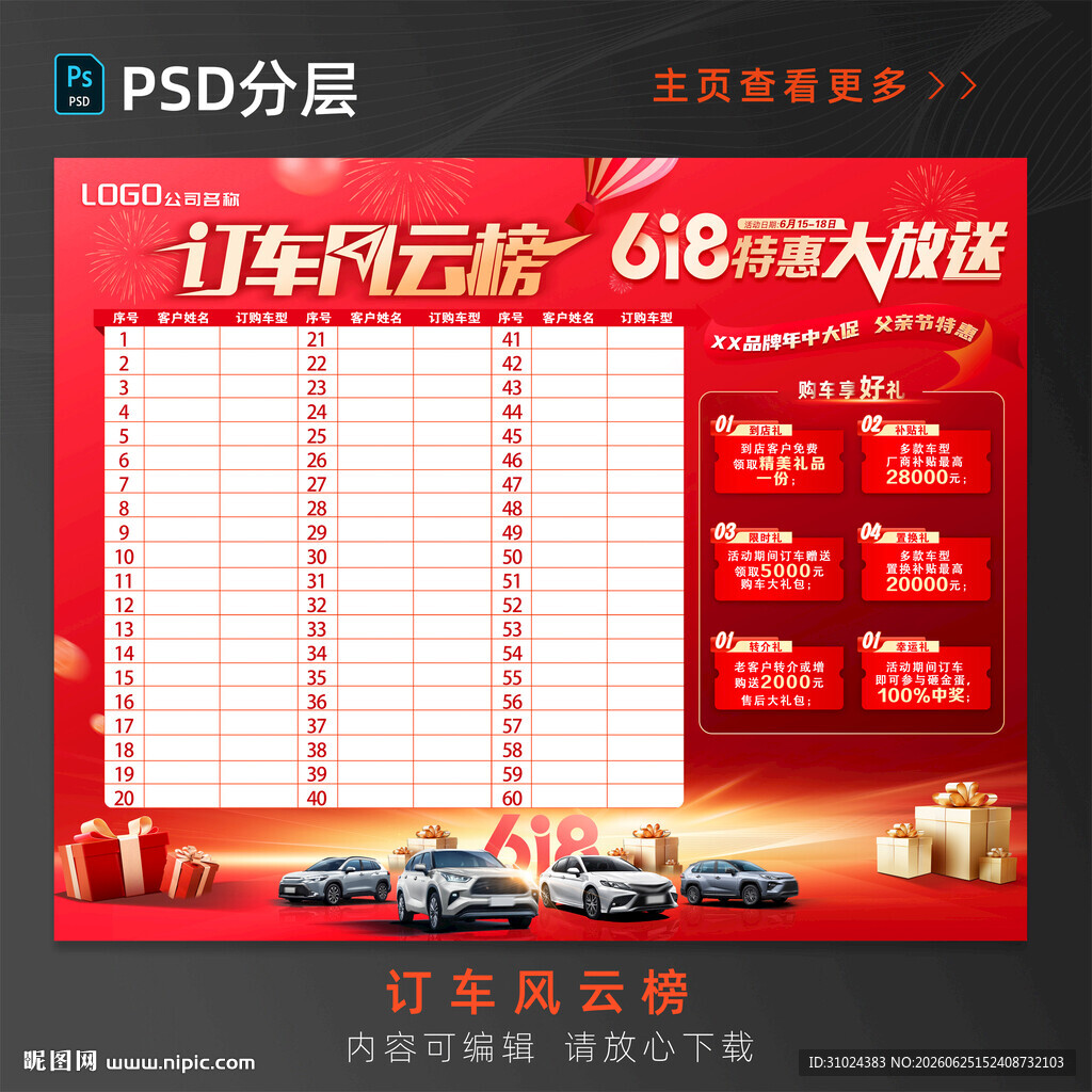 618订车风云榜
