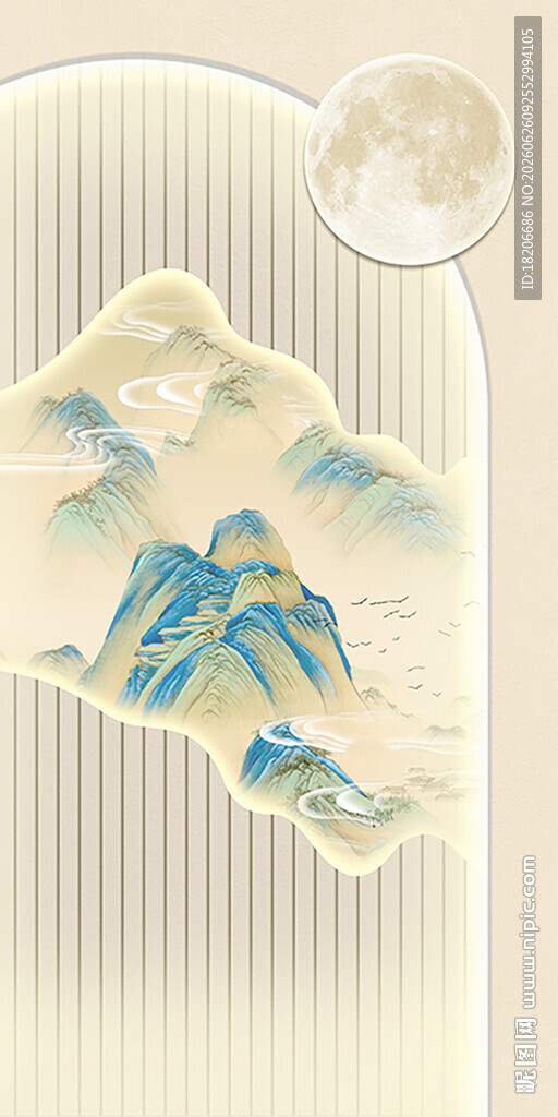 玄关千里江山