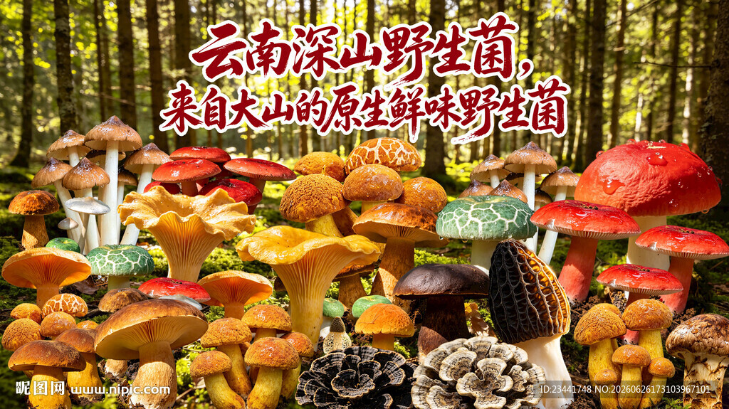 野生菌广告 