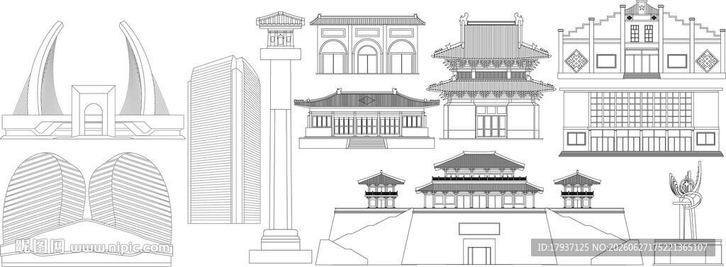 保定城市建筑旅游剪影
