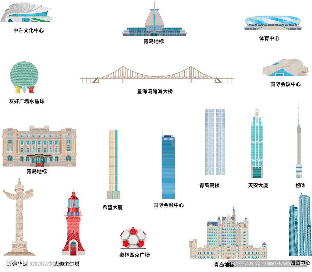 大连城市建筑旅游剪影