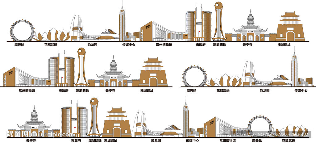 常州城市建筑旅游剪影