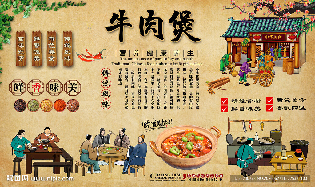 牛肉煲