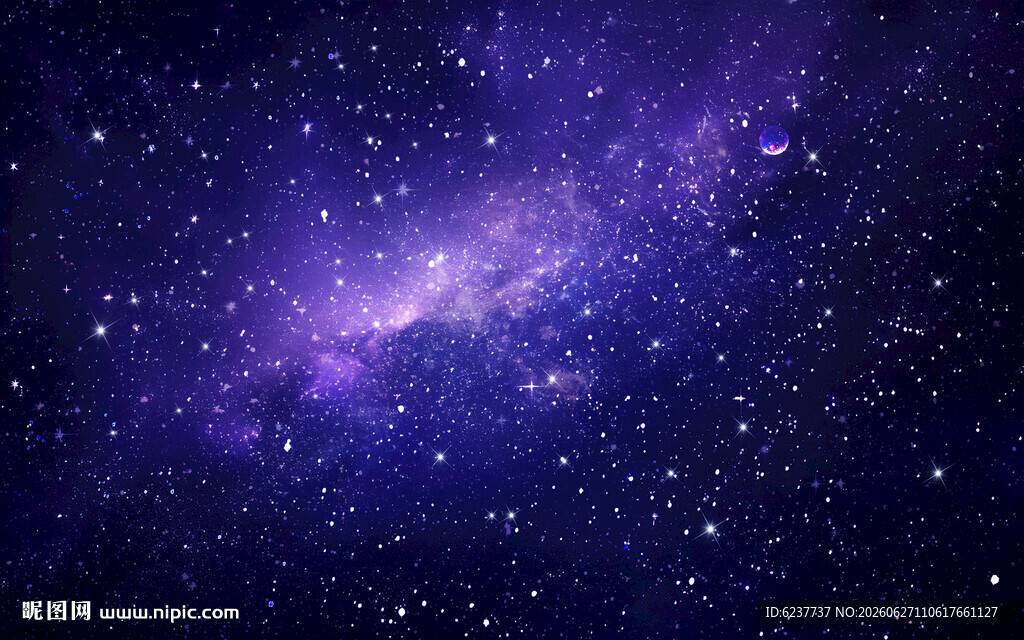 黑色宇宙星空背景