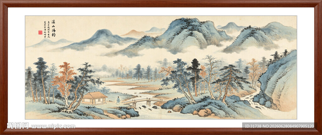 国画山水画