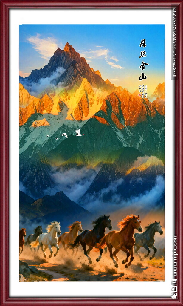 日照金山