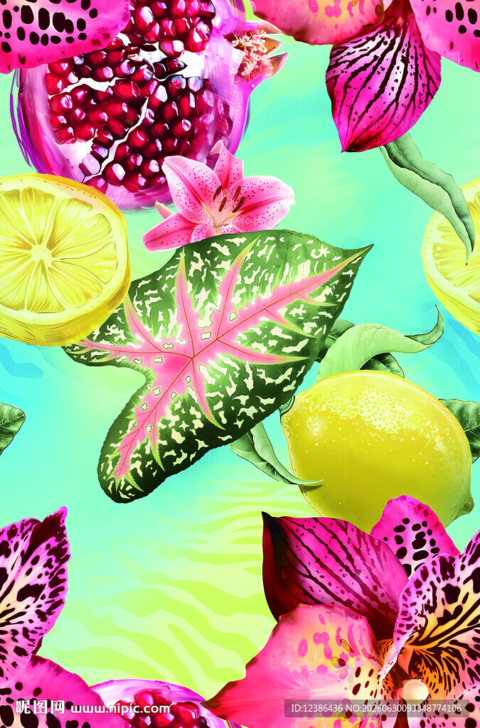 水果花