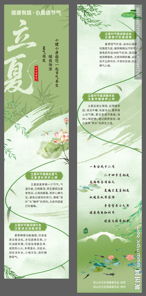 立夏节气长图