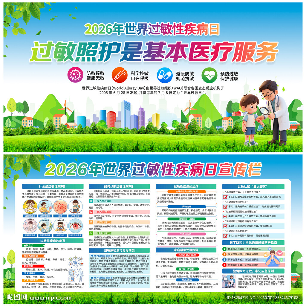 2026世界过敏性疾病日
