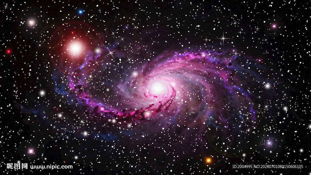 绚丽星系宇宙奇观